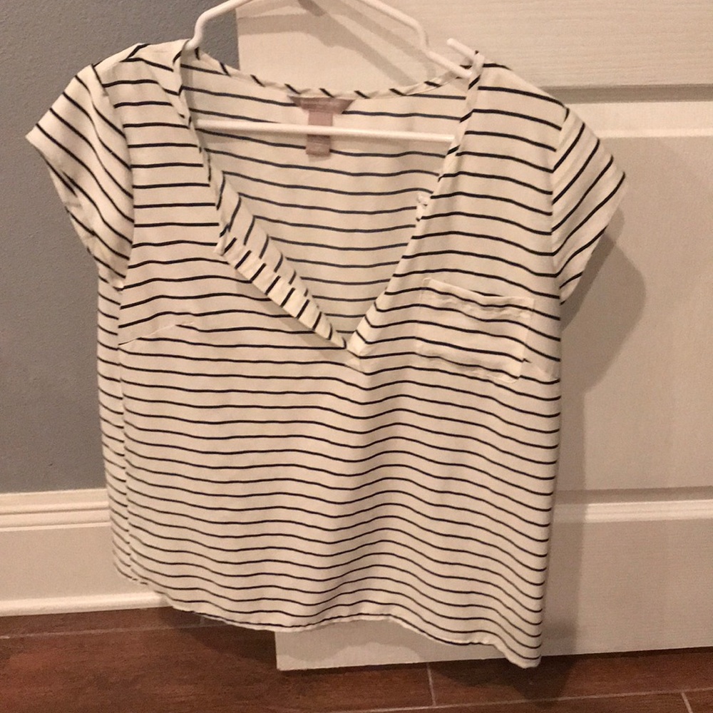 Spring striped top